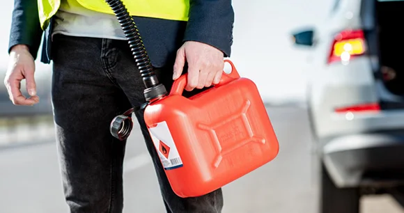 24/7 Out-of-Gas Assistance in Folsom CA